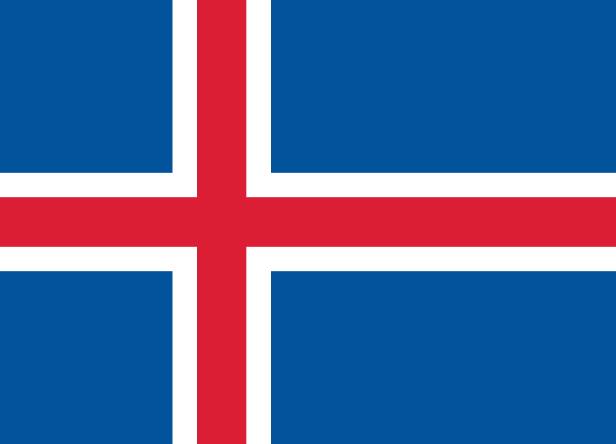 Drapeau Iceland